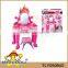 Fashion Design Pink Piano Pretend Glass Dresser Toy For Girl