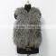 Fashion design Mongolian lamb fur coat genuine women popular Mongolian lamb fur vest