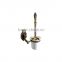 European design golden plated LU708 ACU copper toilet brush holders