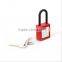 High Qualityt OEM ABS Body & Steel Shackle Safety Padlock