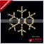 Shopping Mall Holiday Decoration Hanging Snowflake/ Christmas 2D Motif Snowflake Light