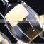 modern pendant glass unique cup chandelier