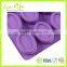 15 cavity FDA approved oval shape silicone molds for soap cake ice cube