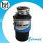stainless steel shreding system food waste food disposer with the air switch control