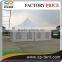 Outdoor wedding pagoda Tent 8m with elegant lining and curtains decoraive