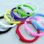 high quality elegant silicone watch 100% high silicone material ion digital sports watch