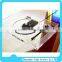 Frosted acrylic table stand acrylic frozen big disc plexiglass turntable stand