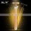 T shaped mini hanheld vibrating massager roller 24K gold beauty massage bar facial anti-wrinkle roller