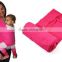 High quality cotton baby swaddle wrap with manual baby carrier wrap/baby wrap