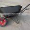 Premium Plastic Wheelbarrow with Solid Wheel for European WB6502