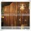 Metal beaded door curtain