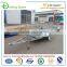 Hot dipped galvanized single axle travel box trailer
