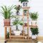 Newest movable multi-laye Wooden plant stand antique flower stand