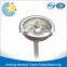 Powder spray nozzle for aerosol can
