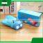 cartoon pig animal eco mini portable plastic hand crank pressing led torch flashlight with rope