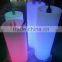 PE plastic multicolor change lighed up led ice bucket/wine cooler