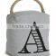 Store More Home Decor Monogrammed A Handled Stuffed Door Stopper