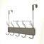 Metal Door Hanging Rack, 5 Hooks