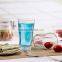 Pentagonal glass mug pentagonal drinking glass