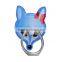 New launch fox mobile phone holder, fox shaped plastic ring holder