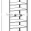 steel metal open shelves wardrobe rain coat cabinet cloth hanging cabinets