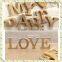 Wooden Sign for home decor English Letters
