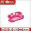 China Large size commercial wholesale new plastic storage basket with handle plastic laundry basket in bulk