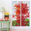 Wall Art 2 Panel Red Tree Oil Canvas Painting Abstract Scenery Picture For Living Room Wall Decor Oil Paintings Framed Stretc