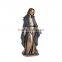 2015 new design garden decor bronze statue of virgin mary