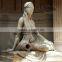 Nude woman bronze sculpture BS2032L