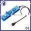 CE S 3 way schuko extension socket /cord IP44 wint CEE plug
