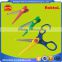 children school safety scissors 3 head interchangeable replaceable diy art student office kids hand scissors