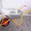 aluminum tub building wheelbarrow