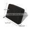 Black pu leather designer makeup bag with professional