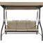 Outdoor Patio Swing with Canopy Hammock Seats 3 Patio Deck Furniture