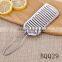 Factory price high quality food grade full stainless steel multifunctional cute peeler with small holes