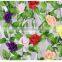 artificial rose flower garland for wedding dectoration NKG175