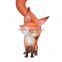 3D Polyresin Fox Figurines Resin Animal Home Decor For Wholesale