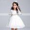 guangzhou children clothes girls lace fancy dress white spring dress children