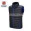 Mens Fashion Down Vest Nylon Sleeveless Down Coat Comfortable Body Warmer