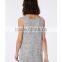 Sexy Drape Front Sleeveless Cheap Lady Blouse Fashion Women Blouse 2016