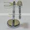 Chrome Razor and Brush Stand Razor and Brush Holder