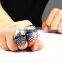 Mens Punk Goth Skull Ring Patriotic Stars Stripes Honor American Flag Bandit Biker Stainless Steel Ring Size 8-14