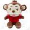 Custom Stuffed Animal Toys 10 cm Plush Monkey