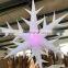 led lighting inflatable snowflake for Christmas decoration