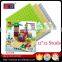 Wholesale Sand baseplate build on plastic building blocks toys 12*12 dots base plate Compatible with