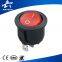 ON/OFF illuminated round rocker electric switch t85 for coffee machine and socket