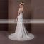 Enchanting Style V-Neck With Sspaghetti Straps Backless Mermaid Wedding Dress With Exquisite Lace & Beads