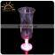 glow flashing drinking glass/drinking water glass/fancy drinking glass