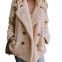 Products Lining Artificial Plush Winter Ladies Coats For Women
